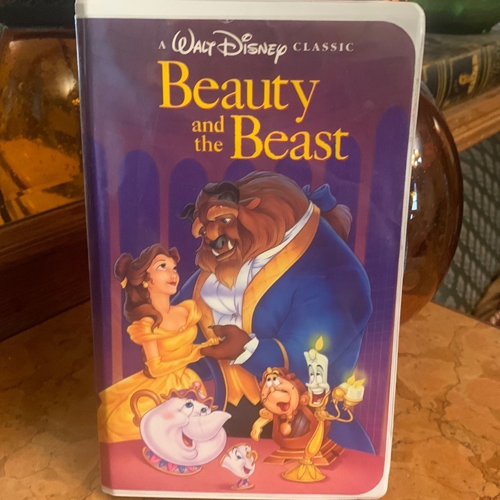 Walt Disney Beauty and the Beast VHS Black Diamond edition